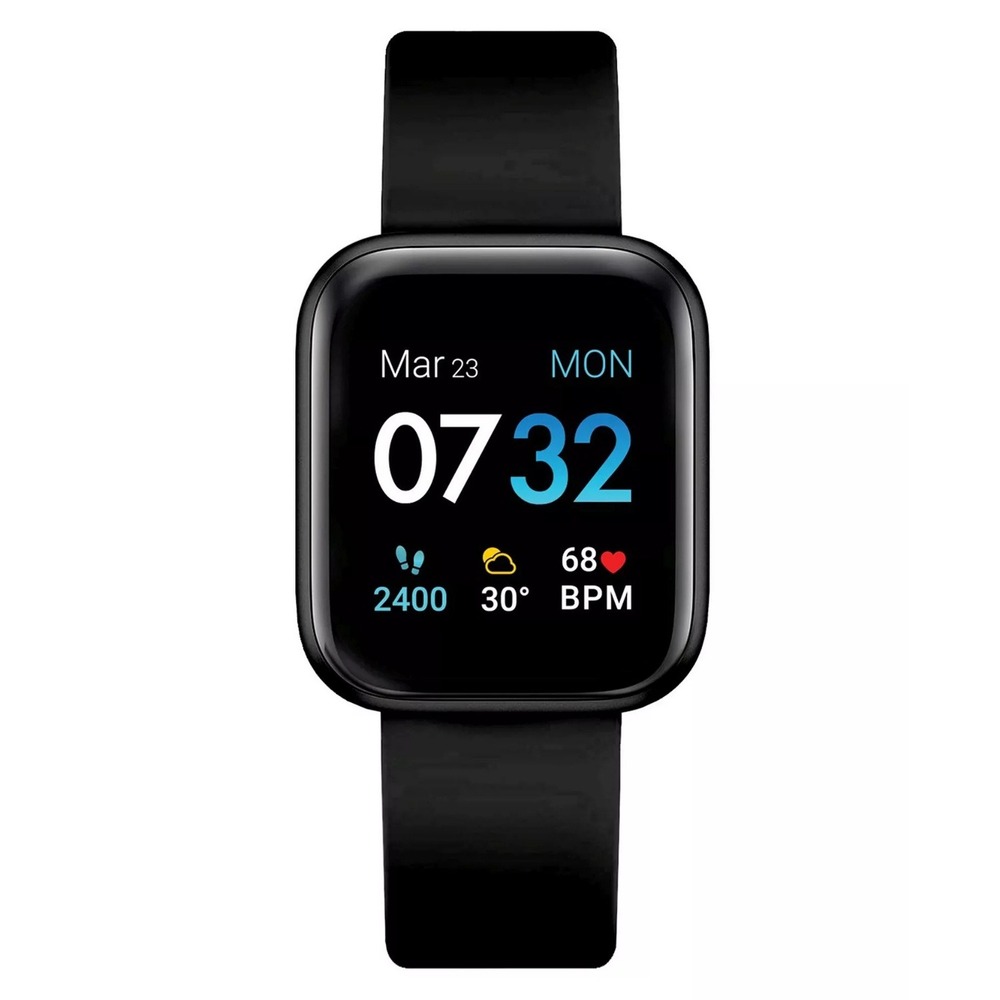 iTouch Air 3 Heart Rate Black Strap Smart Watch 40mm